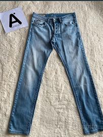 Jeans Gas taglia W31 L 34  uomo azzurro