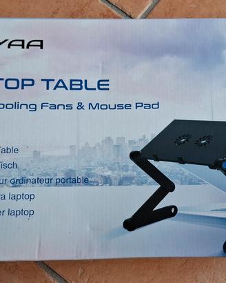 Supporto pc con raffreddamento