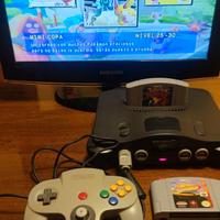 Nintendo 64 con giochi