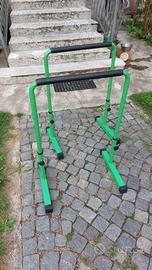 Barre parallele per dips calisthenics regolabili