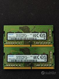32Gb (2x16Gb) Samsung DDR4 Sodimm 3200Mhz
