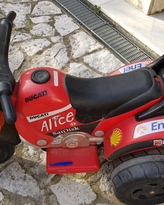 Moto elettrica Peg Perego Ducati Alice