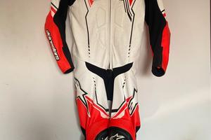Tuta in pelle moto Alpinestars Gp plus v2