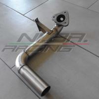 Downpipe inox tubo catalizzatore grande punto 90cv