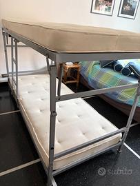 Letto a castello trasformabile
