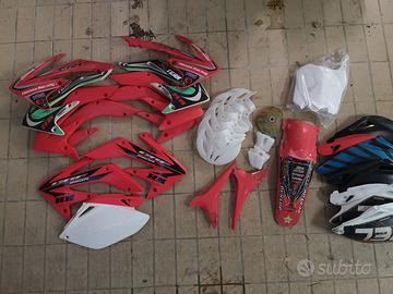 Kit plastiche carene Honda CRF 250R 450R, 2006-09
