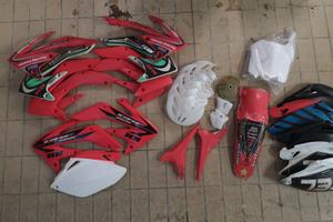 Kit plastiche carene Honda CRF 250R 450R, 2006-09