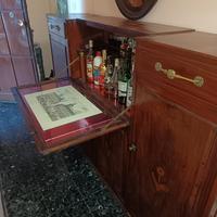 Elegante mobile bar vintage anni ‘30 artigianale