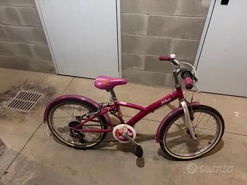 Bici da bambina Btwin viola 