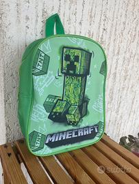 Zaino bambino asilo minecraft