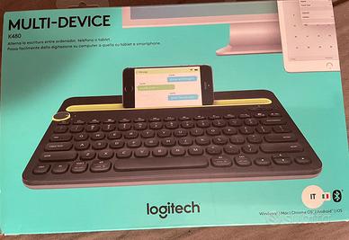 Logitech K480 Tastiera Wireless Multidispositivo