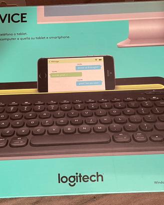 Logitech K480 Tastiera Wireless Multidispositivo