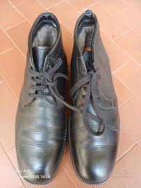 Polacchina imbottita pelle uomo 42