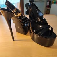 Sandali donna aperti tacco 16