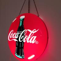 insegna luminosa coca cola