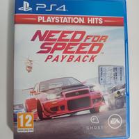 Need for speed payback PS4 nuovo