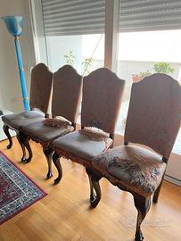 Sedie antiche 800 autentiche da ristrutturare