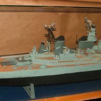 Modellino Nave Missouri