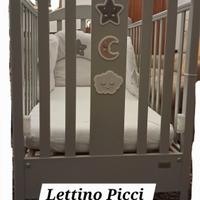 Lettino Picci con accessori