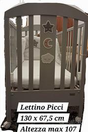 Lettino Picci con accessori