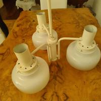 Lampadario anni 70 a tre luci