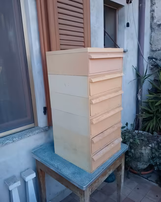 Kartell cassetti impilabili vintage anni 70 