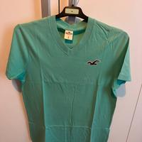 T-Shirt Hollister scollo a V