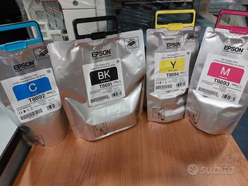 EPSON 4 CARTUCCE INKJET GEL NUOVE PER EPSON