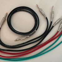 Cavi per chitarra elettrica, microfono e cassa