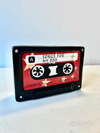 🪙 Salvadanaio Ceramica Audiocassetta Vintage