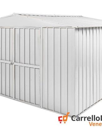Box in Acciaio casetta giardino 360x345cm bianco