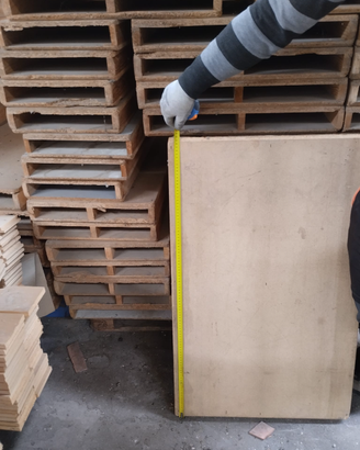 PALLET A 2 VIE RINFORZATO/REVERSIBILE