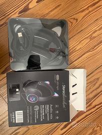 Cuffie con illuminazione RGB