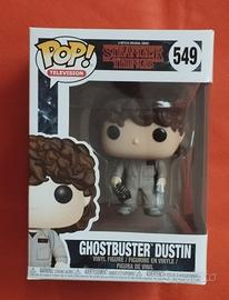 Funko Pop Ghostbuster Dustin  Stranger Things