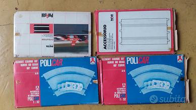 pista polistil policar vintage più aggiuntivi