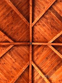 Tetti in legno lamellare