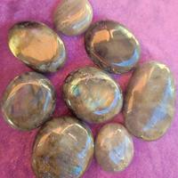 lotto palmstone labradorite da palmo minerali