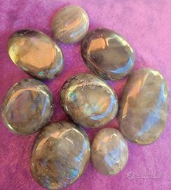 lotto palmstone labradorite da palmo minerali