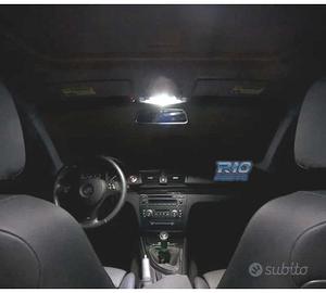 KIT 15 LAMPADE LED INTERNE BMW SERIE 1 E81 E87 116