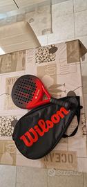 Racchetta da padel Wilson Steam con custodia