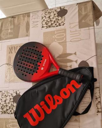 Racchetta da padel Wilson Steam con custodia