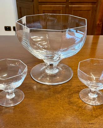 Servizio macedonia in cristallo