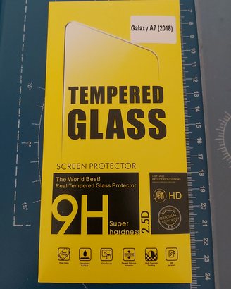 Samsung A7 2018 SM-A750F Vetro + Custodia