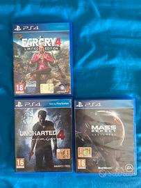 giochi ps4 insieme o separatamente