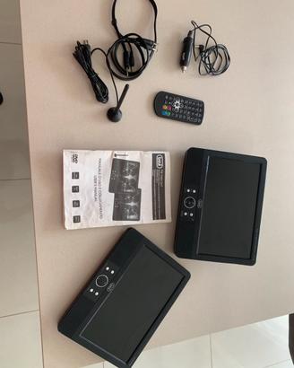 Lettore DVD con 2 Display e Decoder TW 7009 Trevi