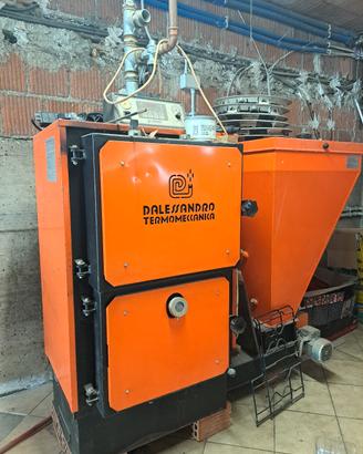 caldaia pellet D'alessandro cs25