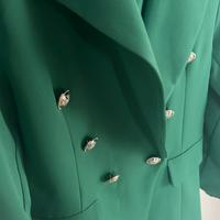 Blazer doppio petto taglia l verde