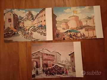 cartoline pubblicitarie SERAFINO CAMPI 
