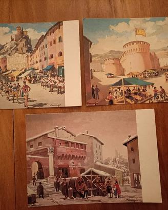 cartoline pubblicitarie SERAFINO CAMPI 