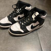 Nike  dunk high panda TG . 42